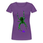 Spider, Women’s Premium T-Shirt - purple