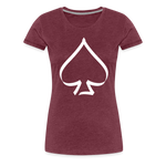 PikAs 1, Women’s Premium T-Shirt - heather burgundy