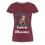 Women’s Premium T-Shirt - heather burgundy