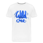 Wild one, Men’s Premium T-Shirt - white