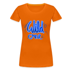 Wild one, Women’s Premium T-Shirt - orange