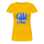 Wild one, Women’s Premium T-Shirt - sun yellow