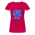 Wild one, Women’s Premium T-Shirt - dark pink