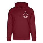 PikAs, Unisex Organic Hoodie by Stanley & Stella - burgundy