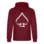 PikAs, Unisex Organic Hoodie by Stanley & Stella - burgundy