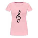 Notenschlüssel, Women’s Premium T-Shirt - rose shadow