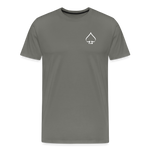 P4U light, Men’s Premium T-Shirt - asphalt