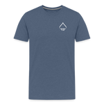 P4U light, Men’s Premium T-Shirt - heather blue