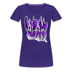 Hustler, Women’s Premium T-Shirt - purple